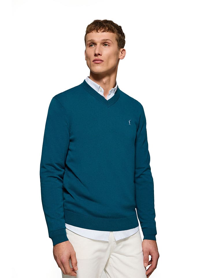 Polo Club Pullover in Blau günstig kaufen