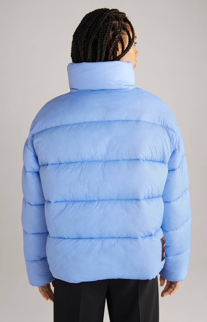 Unisex-Steppjacke in Hellblau