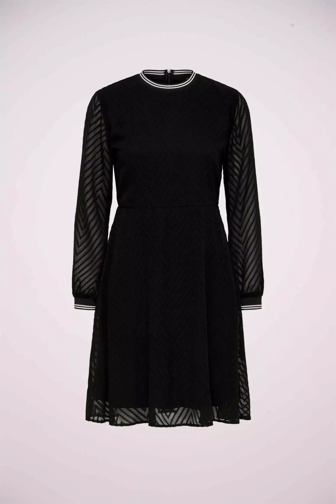 Only Robes Mi Longues Femme couleur noir