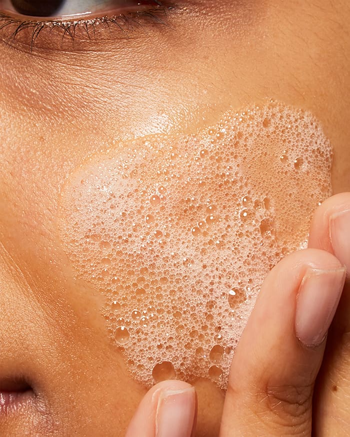 Huile nettoyante moussante hydratante, huile nettoyante légère pour le visage et le corps