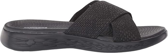 SKECHERS Klassische Sandalen schwarz