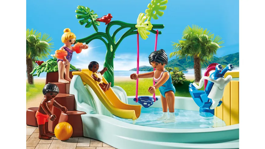 PLAYMOBIL 71529 - my Life - Kinderbecken mit Whirlpool