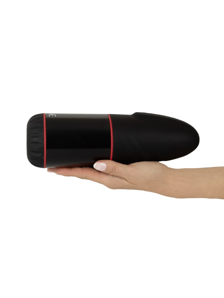 WYNE Masturbator mit Vibration und Heizfunktion Masturbator 02 in schwarz günstig kaufen 26 cm