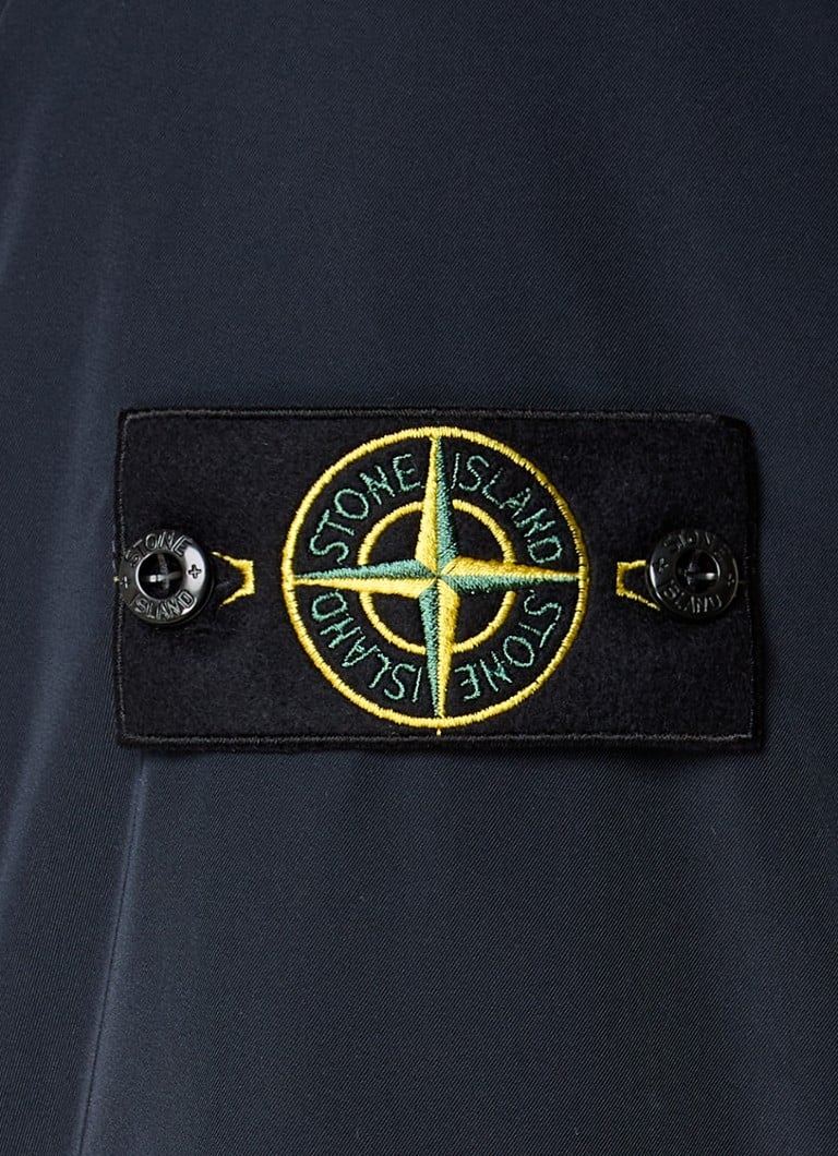 Parka matlasată Stone Island 06A02 cu logo