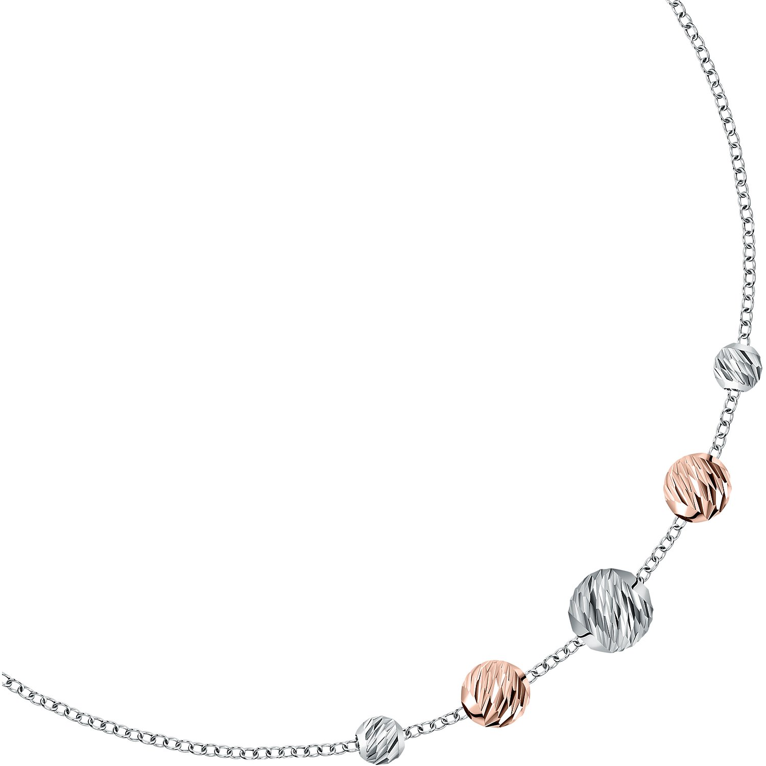 Armband 585er Weißgold. 585er Roségold