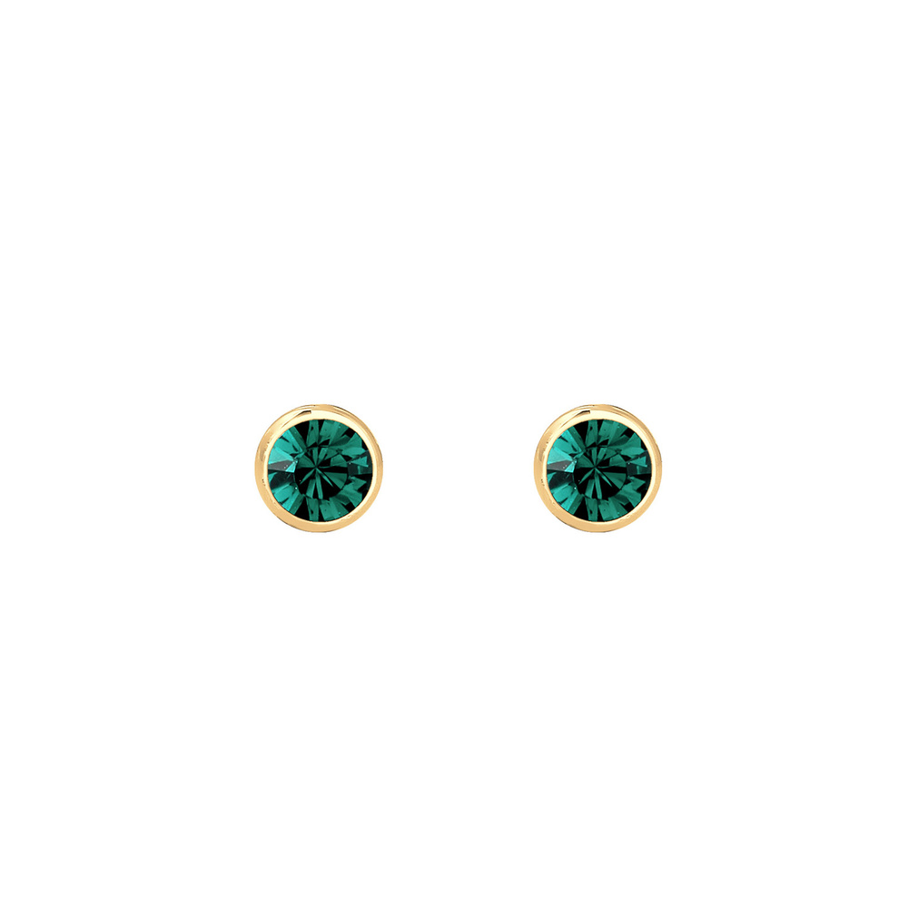 Elli Elli Boucles d'Oreilles Base Filigrane Cristal Boucles d'oreilles Femme - (925/10 Boucles d'oreilles