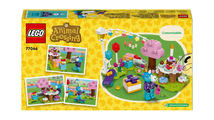 LEGO Animal Crossing 77046  Jimmys Geburtstagsparty