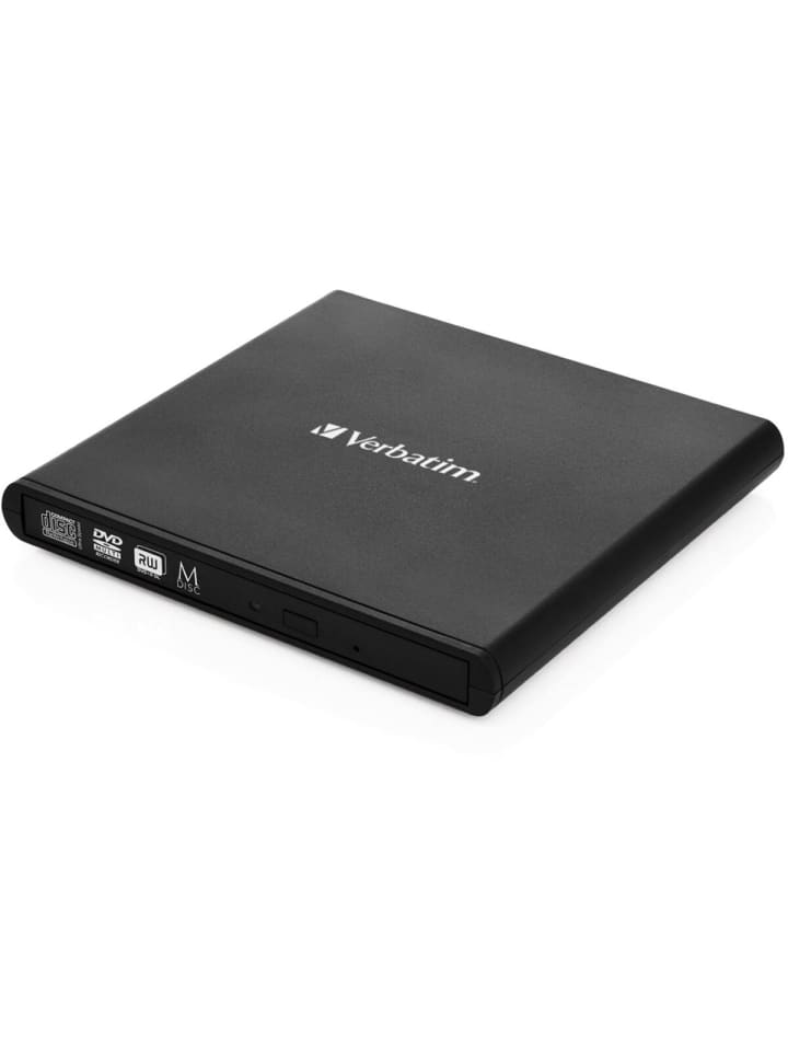 COFI 1453 Externer DVD-Brenner USB 2.0 – Kompakt, leicht & mobil einsetzbar in Schwarz günstig kaufen onesize