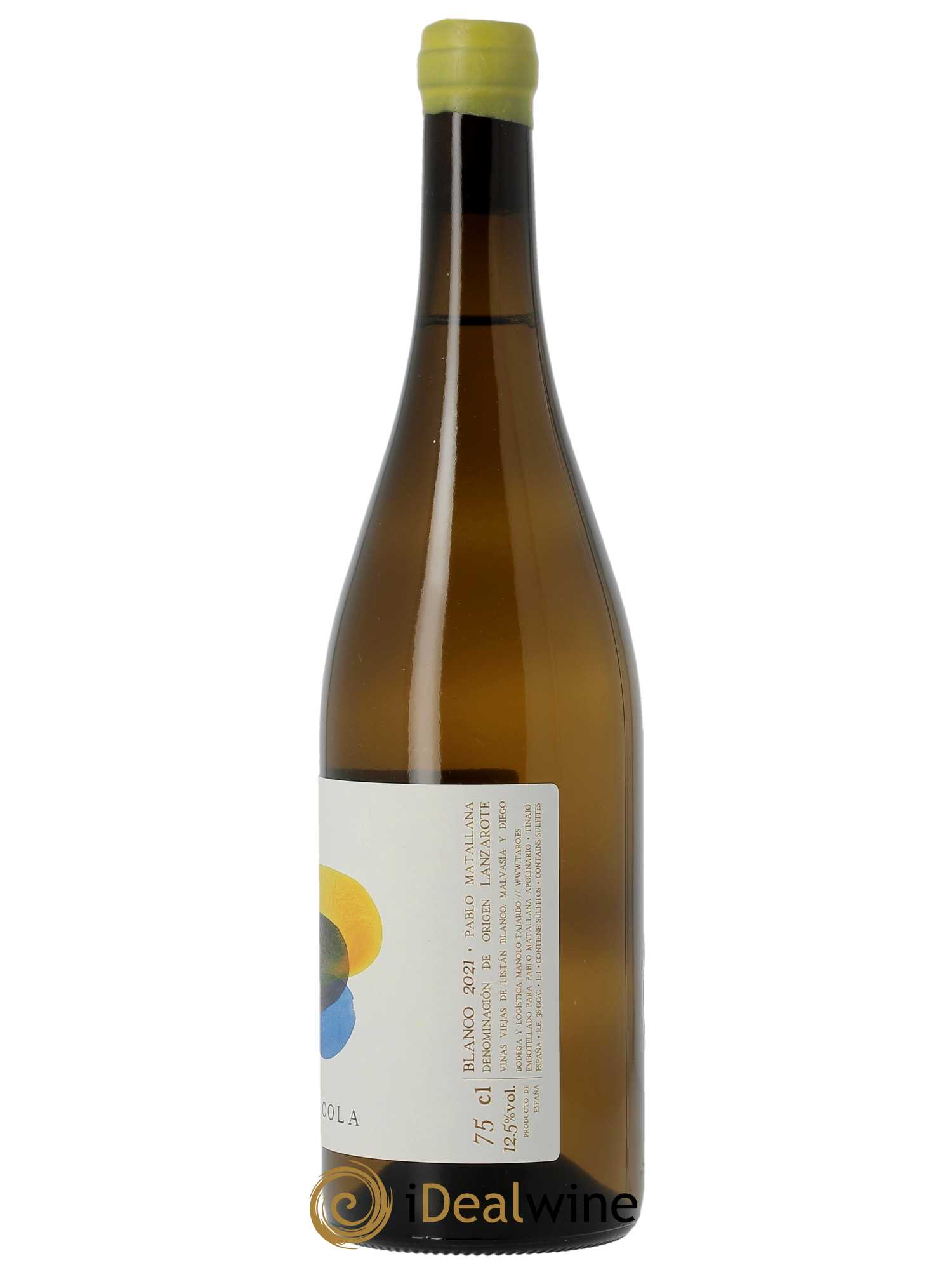 Vinos de Lanzarote Blanco Taro Vinícola  2021 - Lot de 1 Bouteille