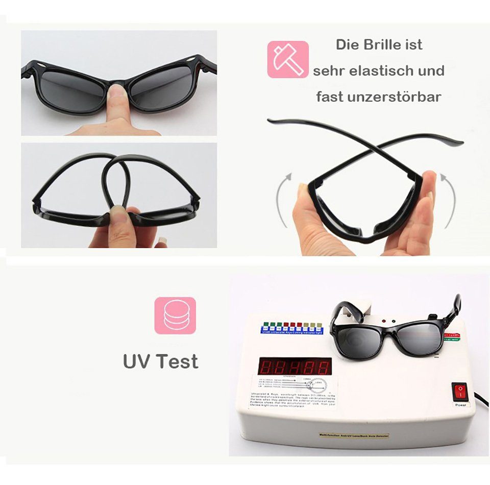 PACIEA Sonnenbrille PACIEA Sonnenbrille Kinder 0-3 Jahre mit Band 100% UV400 Schutz