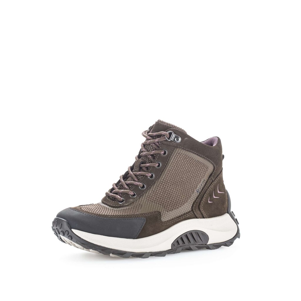 rollingsoft Schnürstiefelette braun
