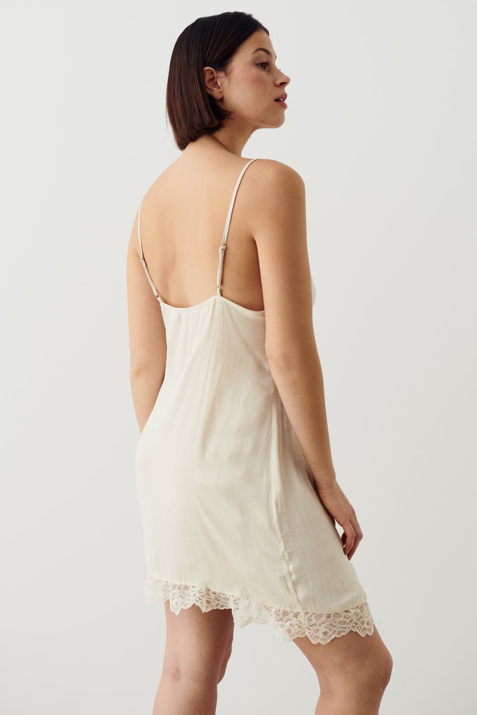 Satin slip night dress
