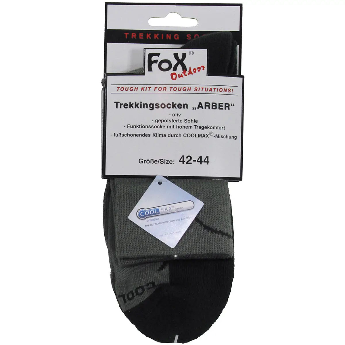 Trekkingsocken ARBER oliv