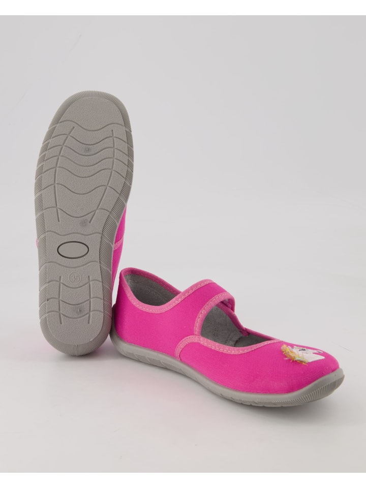Fischer Hausschuhe in Rosa günstig kaufen