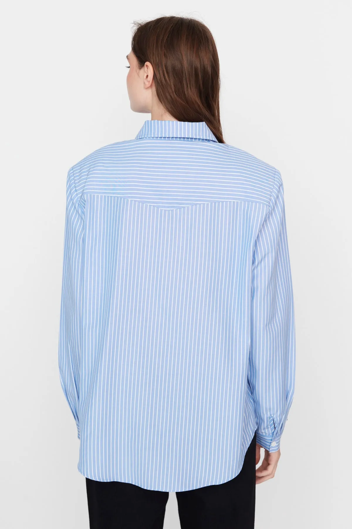 Trendyol Collection  Hemd - Weiß - Oversized