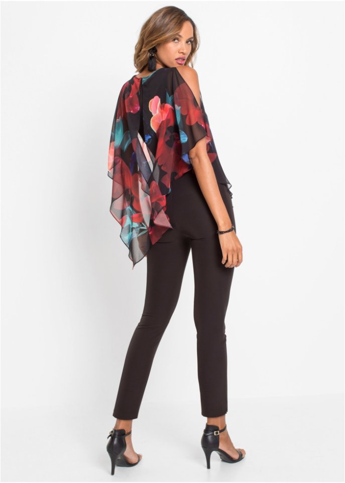 Jumpsuit mit Blumenprint