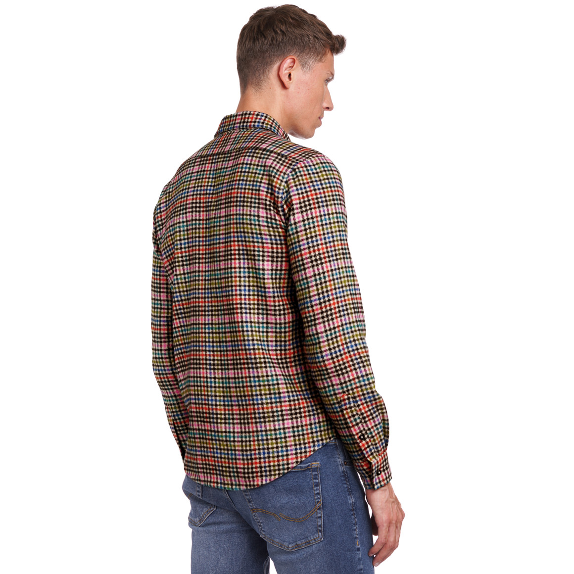Herren Flanellhemd mit Brusttaschen