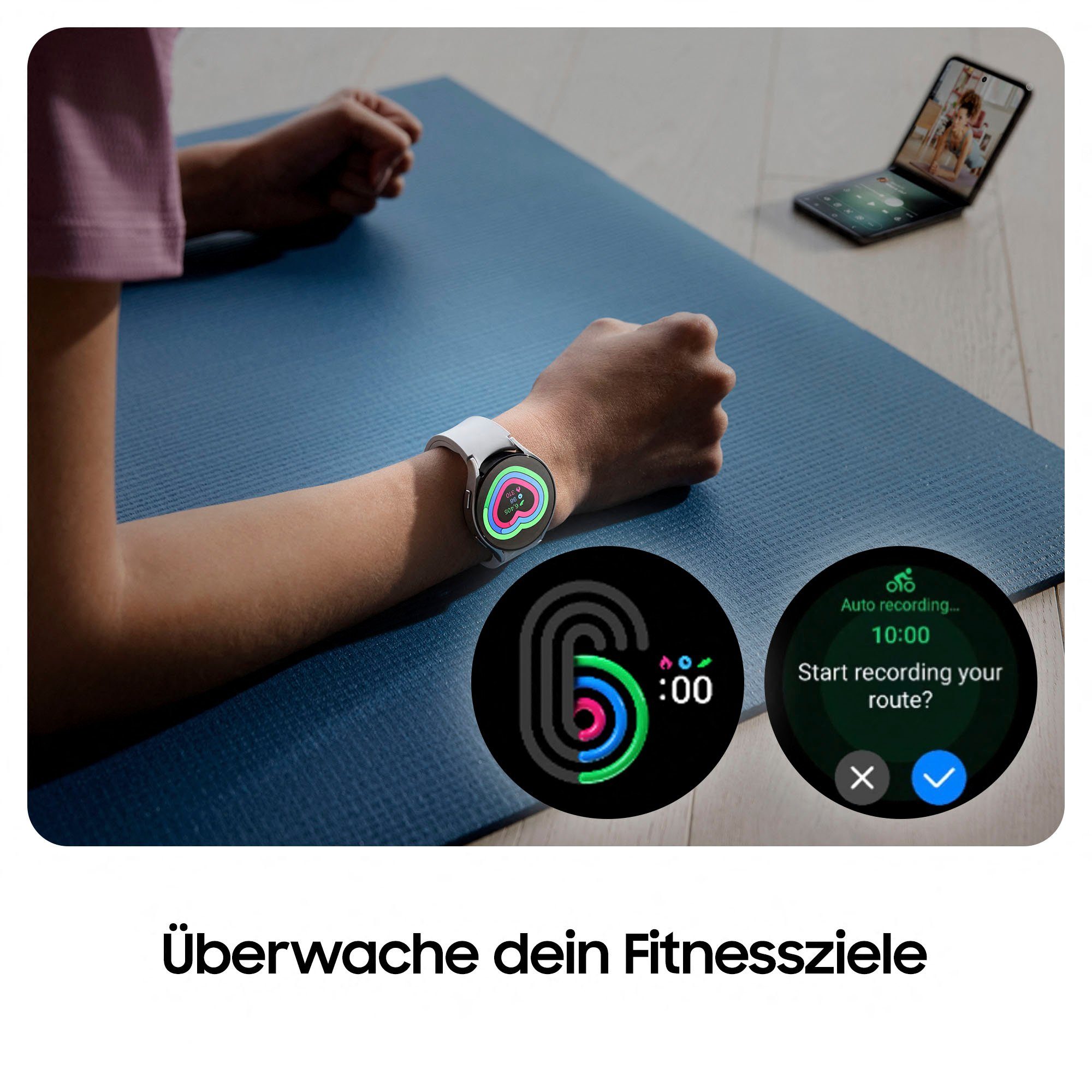 Samsung Galaxy Watch 6 40mm Smartwatch (3,33 cm/1,3 Zoll, Wear OS by Samsung)