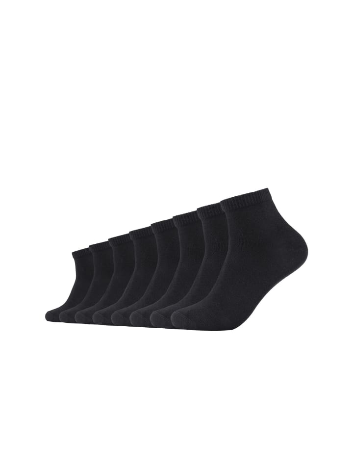 S. Oliver Kurzsocken 8er Pack essentials in Schwarz günstig kaufen