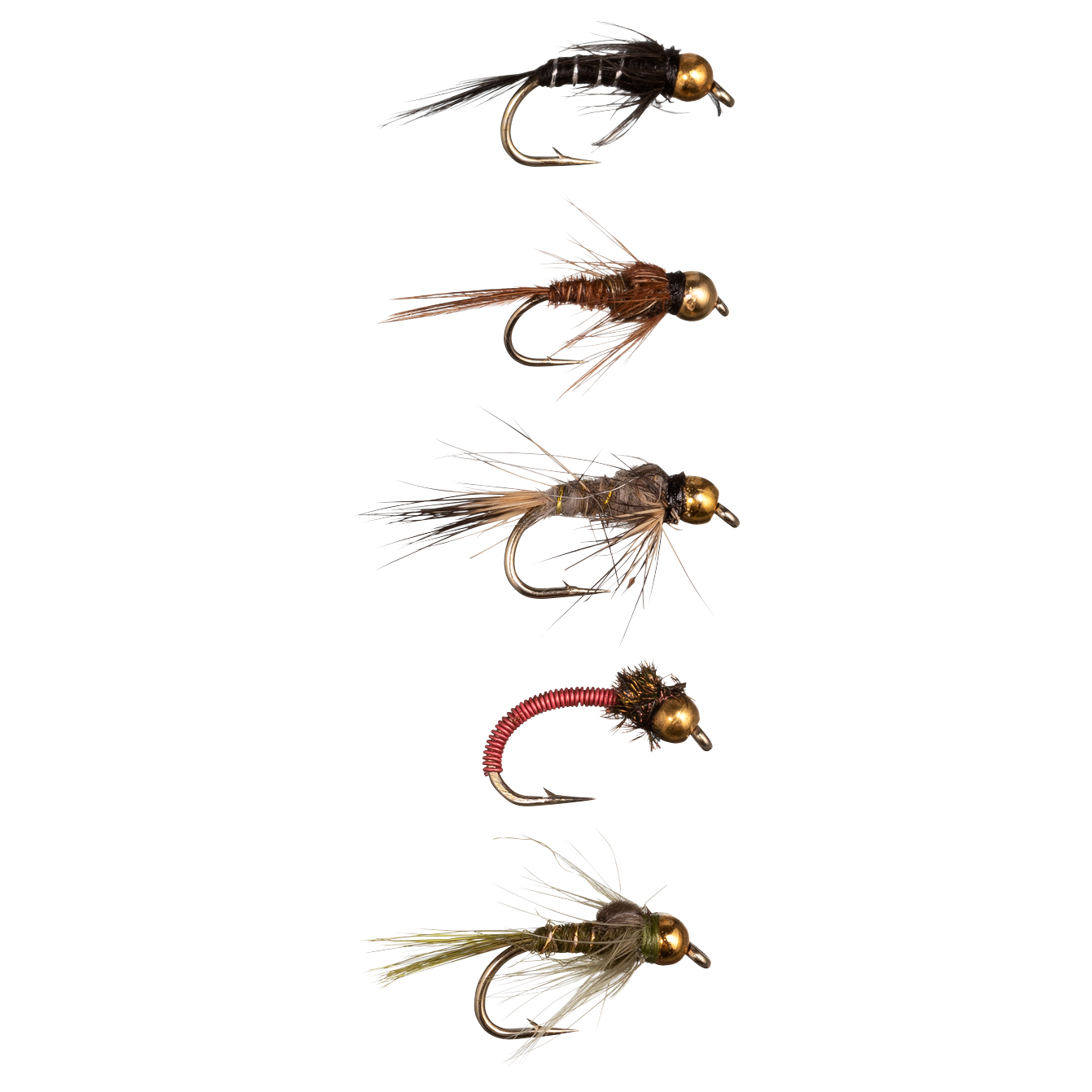 Dragon Fliegensortiment Fly Goldkopf Nymphen Set