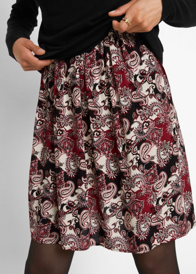 Umstandsstrickkleid/Stillkleid in 2 in 1 Optik