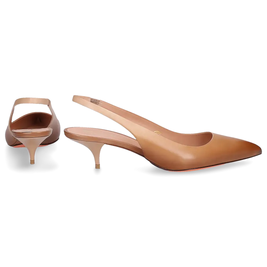 Santoni - Slingpumps 59996 Nappaleder - beige