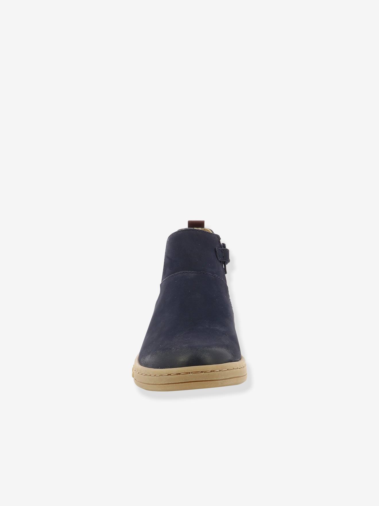 Boots cuir enfant Tackbo KICKERS® marine