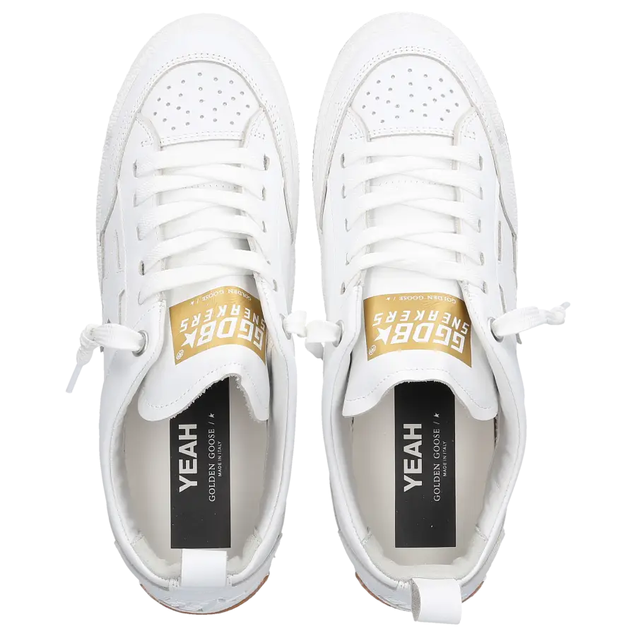 Golden Goose - Sneaker low YEAH Kalbsleder - weiß