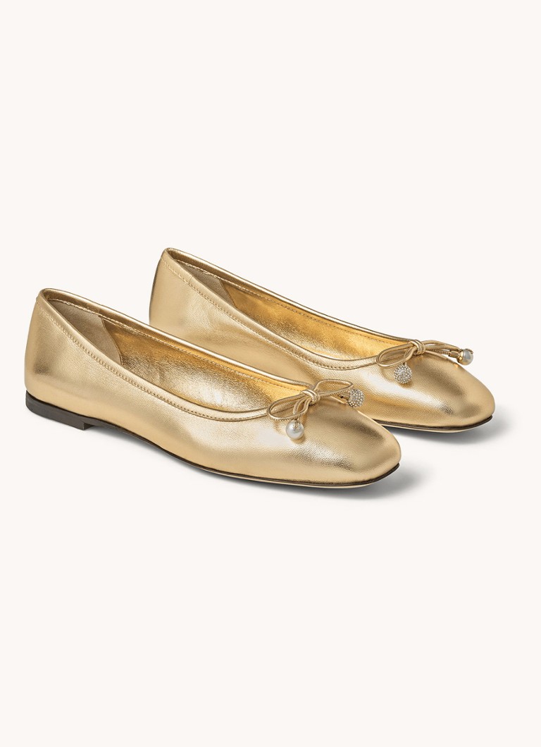 Μπαλαρίνες από αρνίσιο δέρμα Jimmy Choo Elma