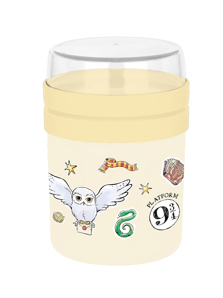 Geda Labels Food to go Becher Harry Potter Eule in Gelb - 500ml günstig kaufen onesize