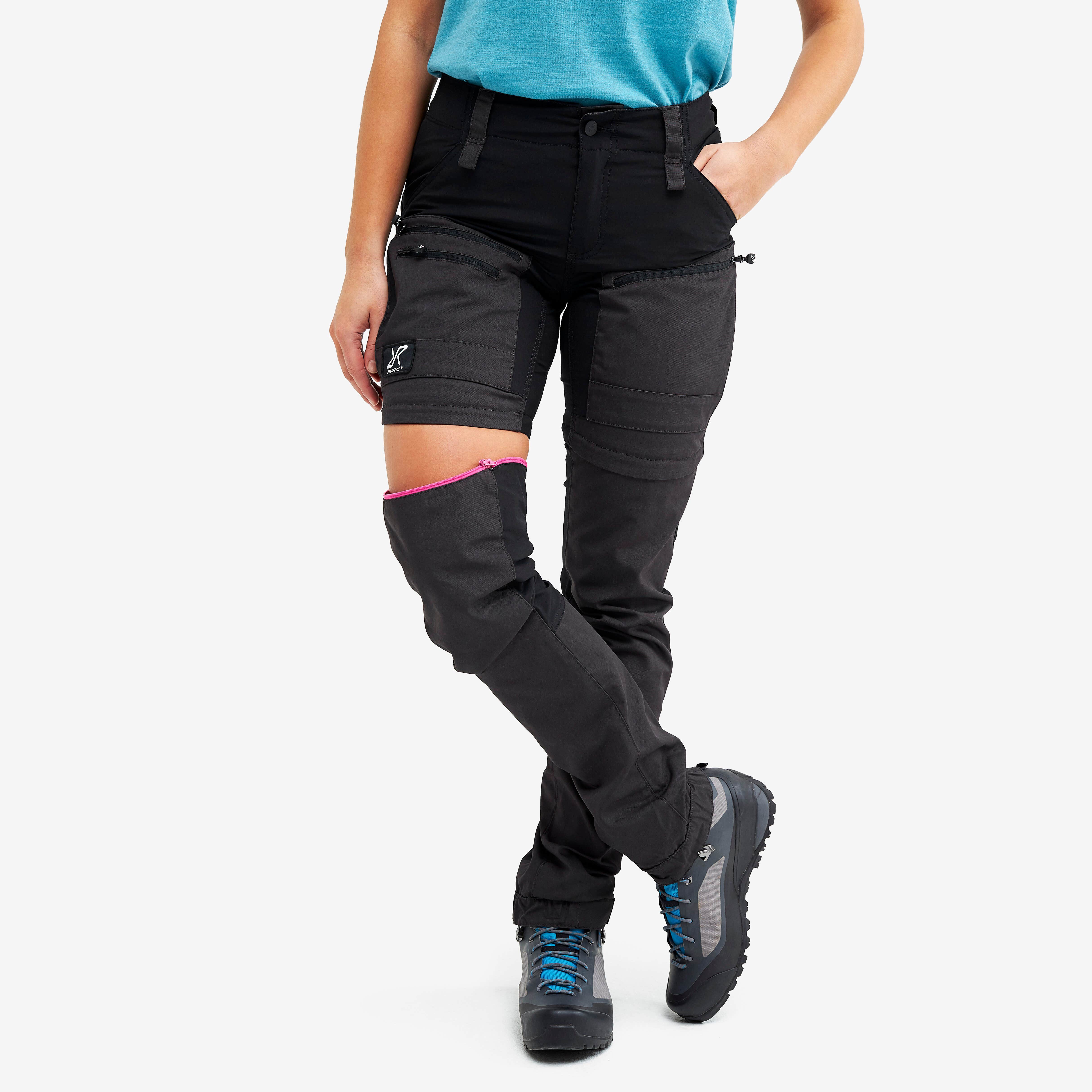 RVRC GP Pro Zip-off Pants Femme Jetblack