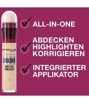 Maybelline Instant Anti-Age Löscher Doppelpack Concealer-2x6.8 ml