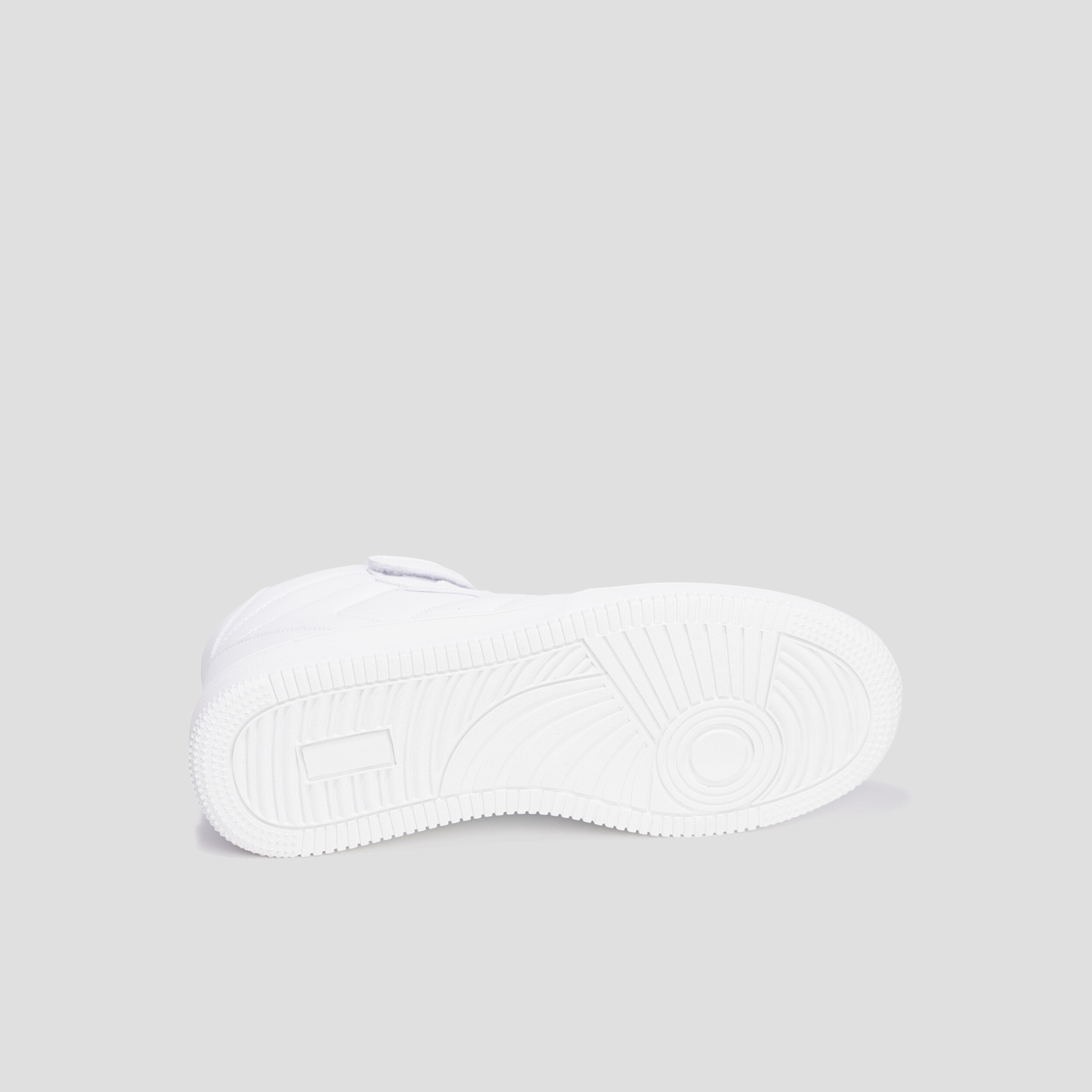 Baskets montantes à scratchs Ktempete blanc homme | La Halle