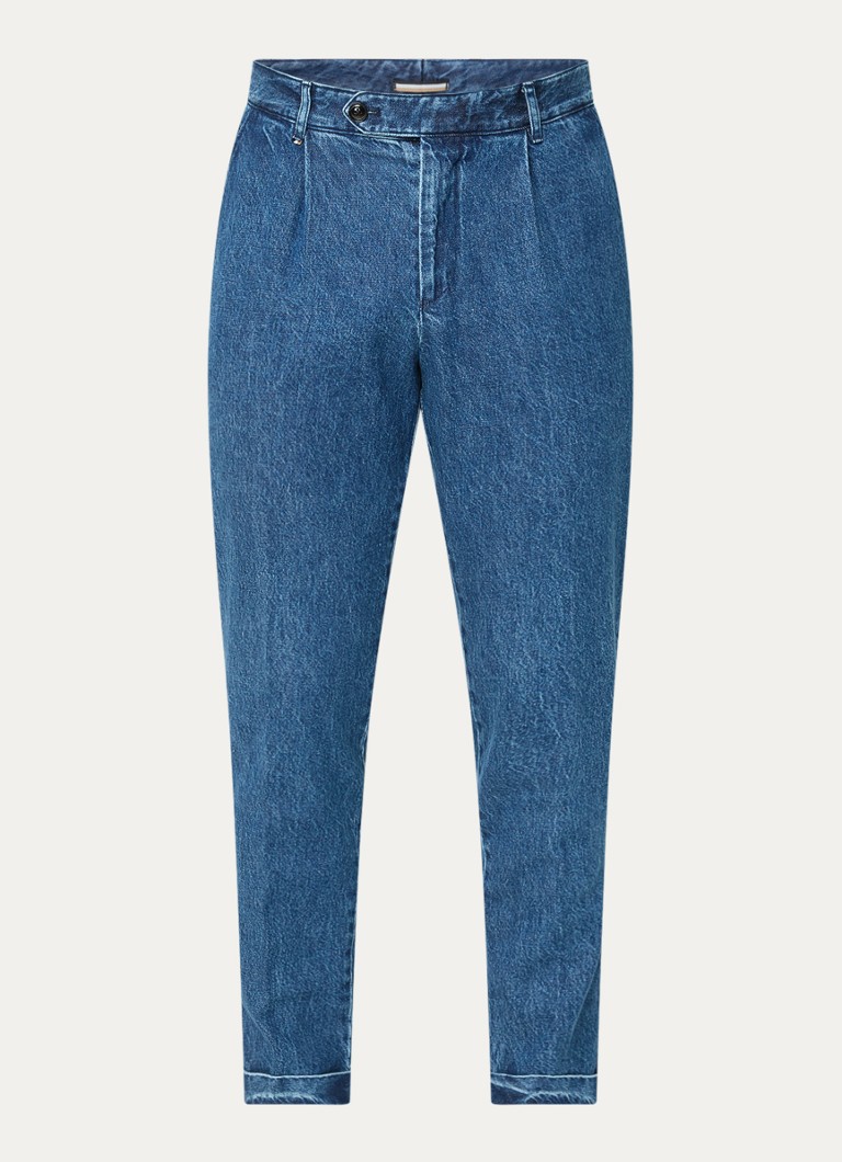Blugi HUGO BOSS slim fit, spălare medie
