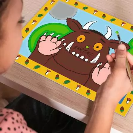CreArt Der Grüffelo - Malen nach Zahlen für Kinder ab 5 Jahren