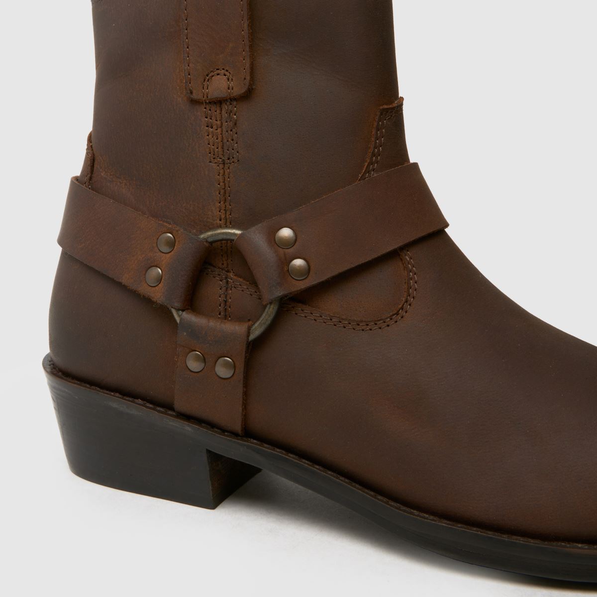 Schuh Gunner motoros csizma barna színben