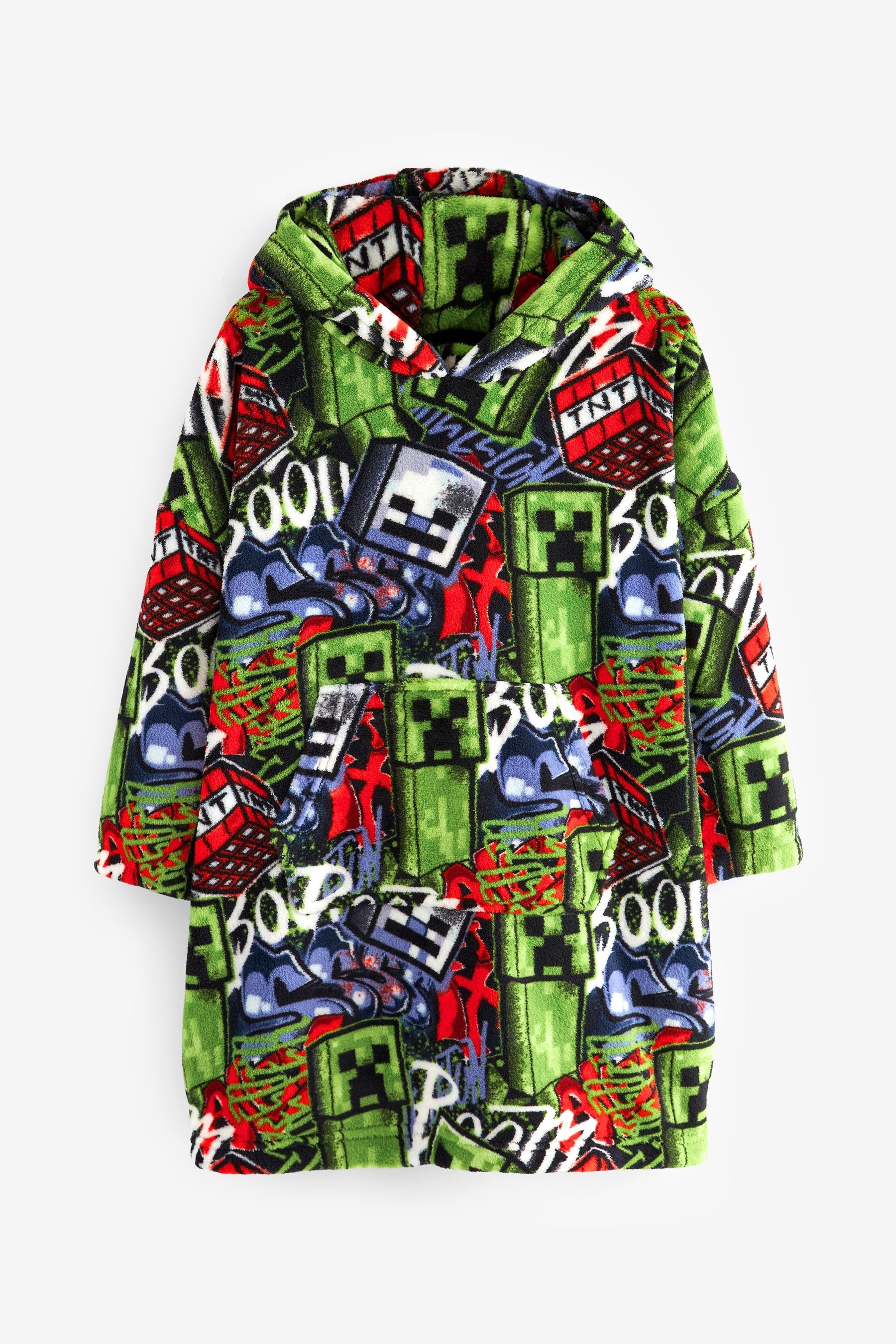 Next Kinderbademantel Decke mit Kapuze, Polyester