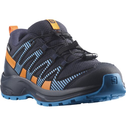 KINDER MULTIFUNKTIONSSCHUHE SHOES XA PRO V8 CSWP J NAVY/VIBRANT ORAN