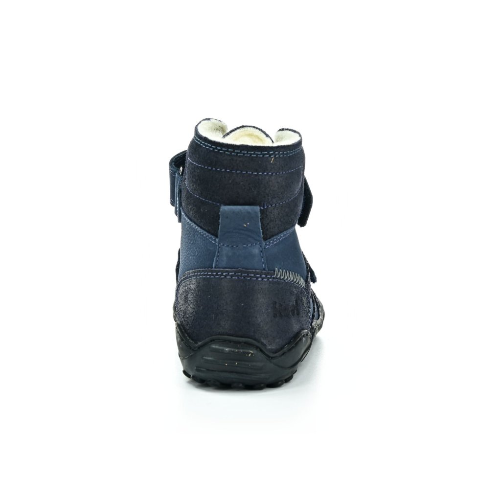 Koel4kids Milo 2.0 Hydro WP Navy Winterbarfußschuhe