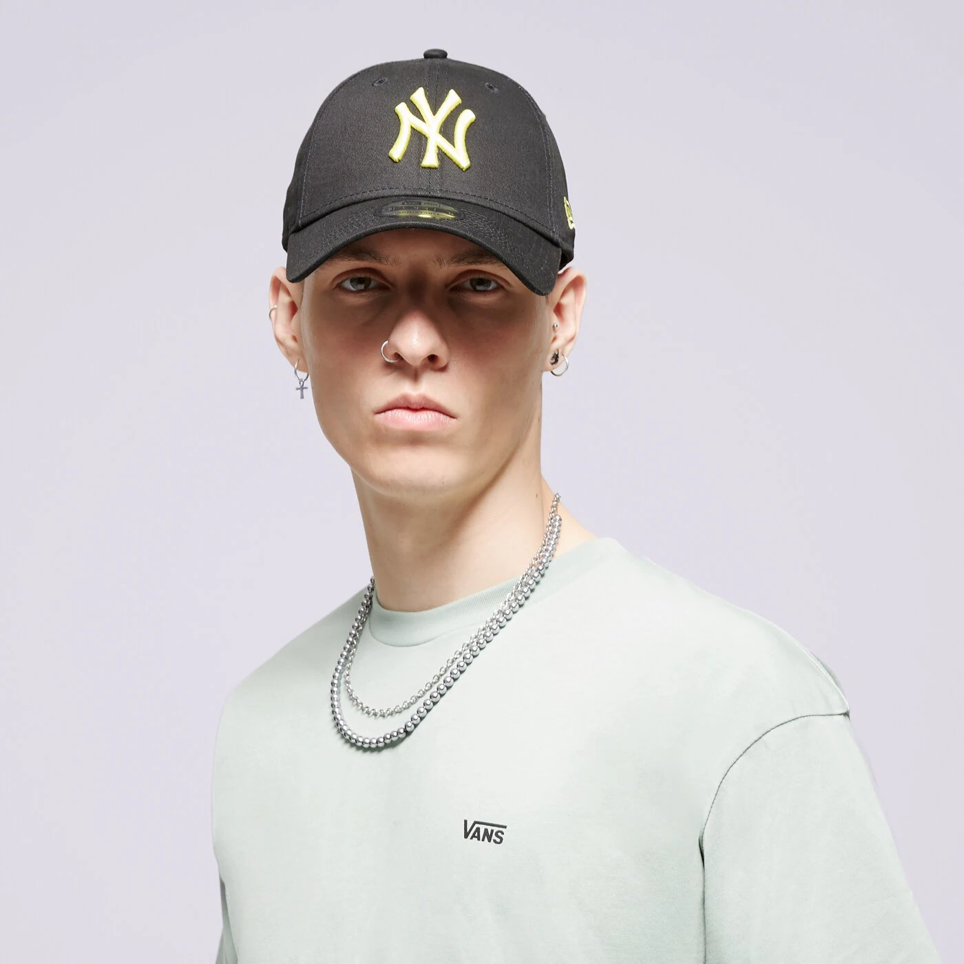 VANS T-SHIRT LEFT CHEST ICEBERG GREEN Grün