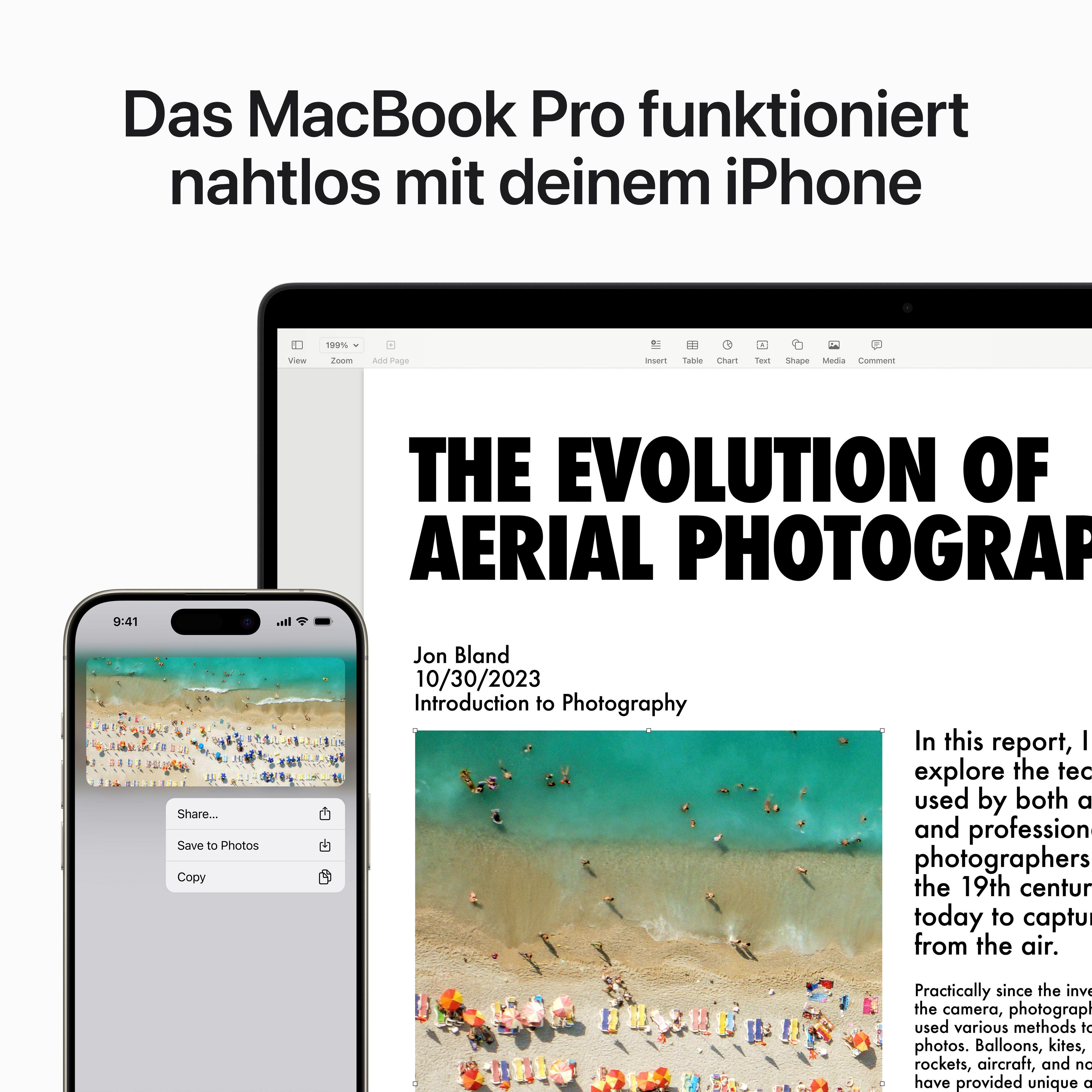 Apple MacBook Pro 14'' Notebook (35,97 cm/14,2 Zoll, Apple M3 Pro, 14-Core GPU, 512 GB SSD)