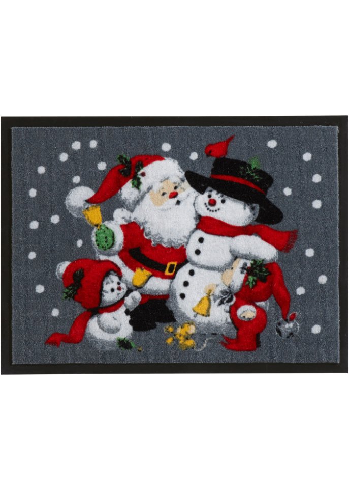 Fußmatte mit Weihnachtsmotiv