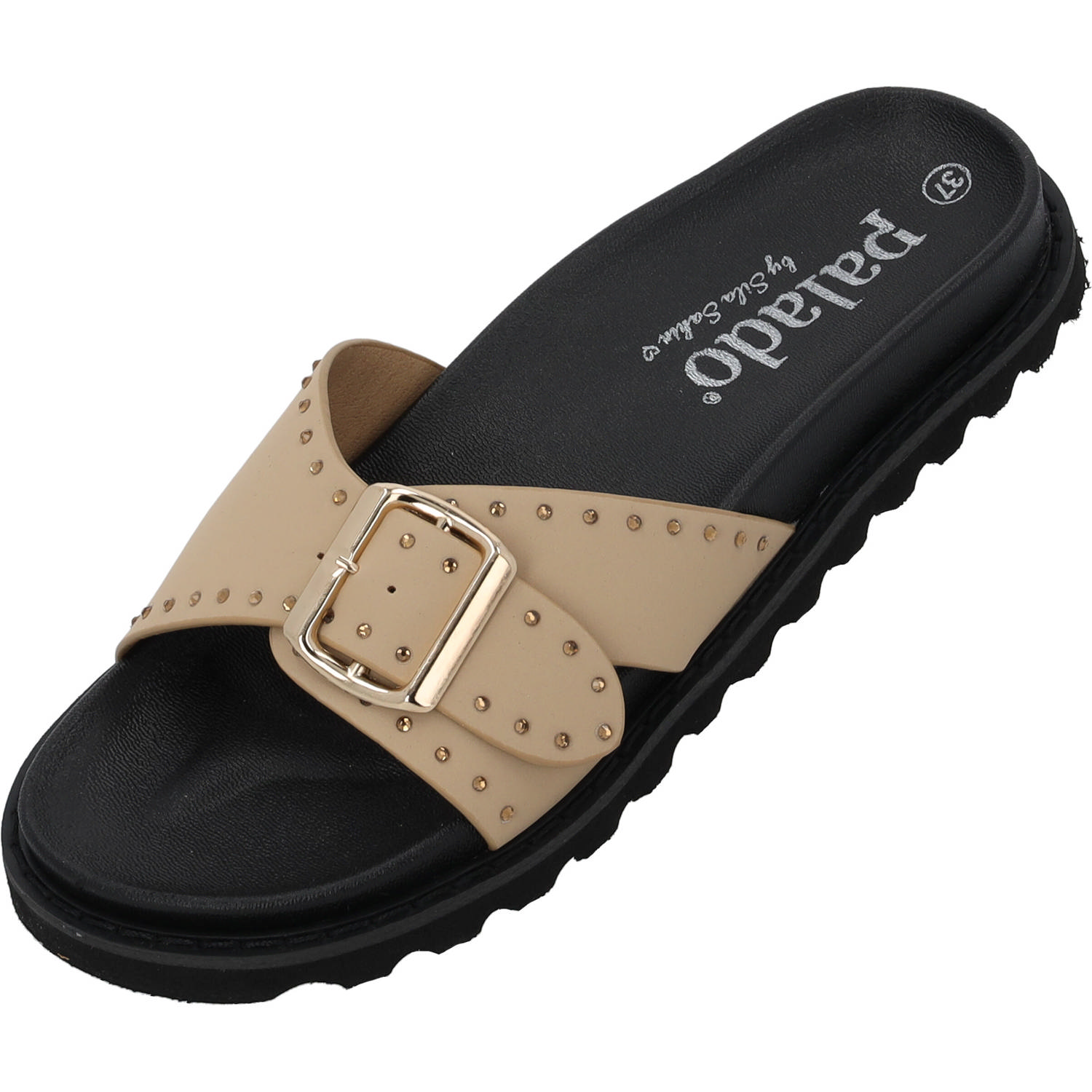 Palado Cirlo by Sila Sahin, Pantoletten & Badeschuhe, Damen, Beige
