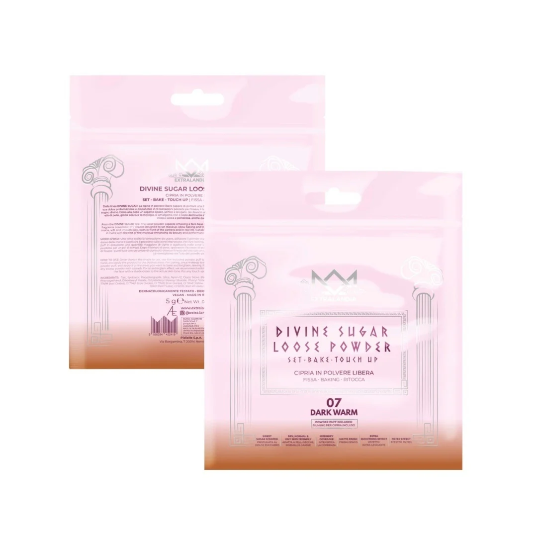 Pudră vrac Divine Sugar - Set pentru retușuri de copt - Pudră vrac