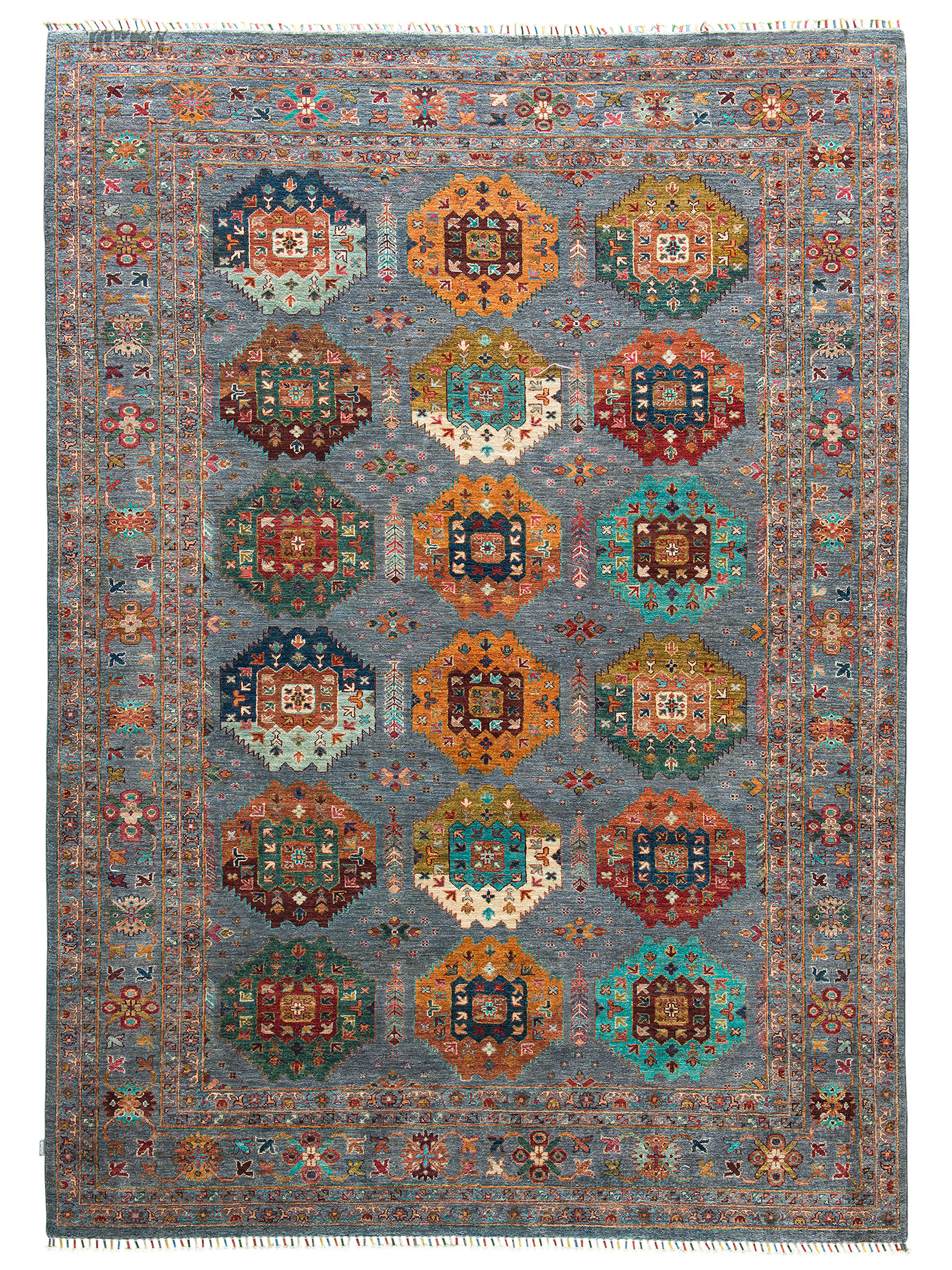 Kazak Ghazni ca. 208 x 295 cm, Unikat / Einzelstück