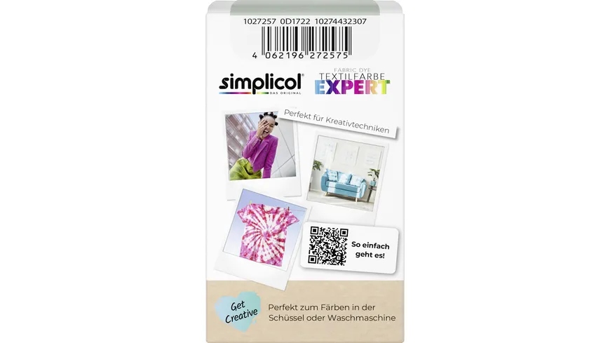 simplicol Textilfarbe Expert Salbei-Grün 150 g