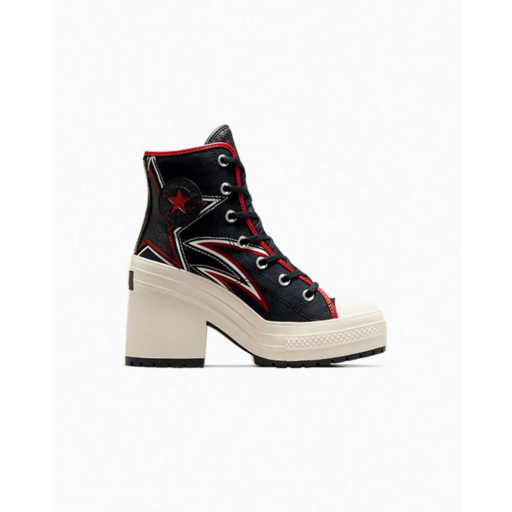 Converse Chuck 70 De Luxe Heel Moto A08003C / bunt