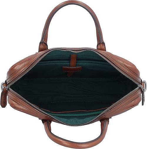 The Bridge Williamsburg Aktentasche Leder 37 cm Laptopfach