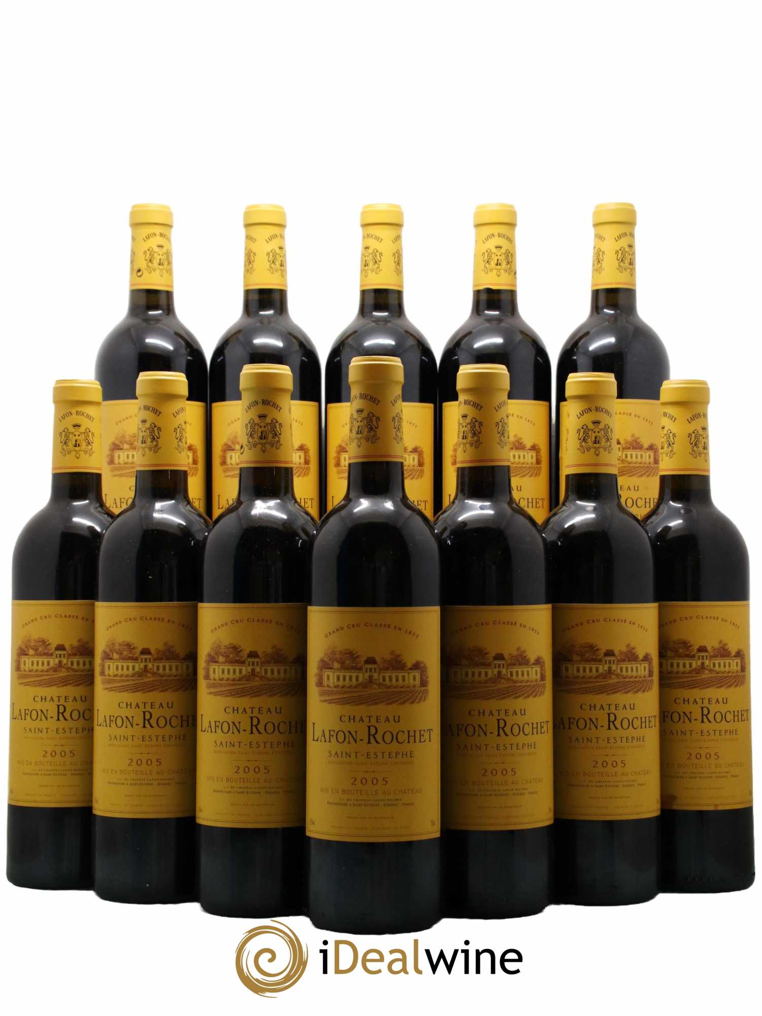 Château Lafon Rochet 4ème Grand Cru Classé  2005 - Lot de 12 Bouteilles