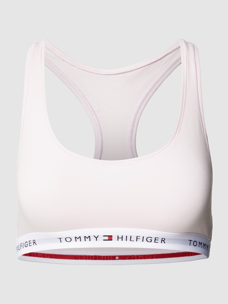 Bralette mit Racerback Modell 'UNLINED' in rosa
